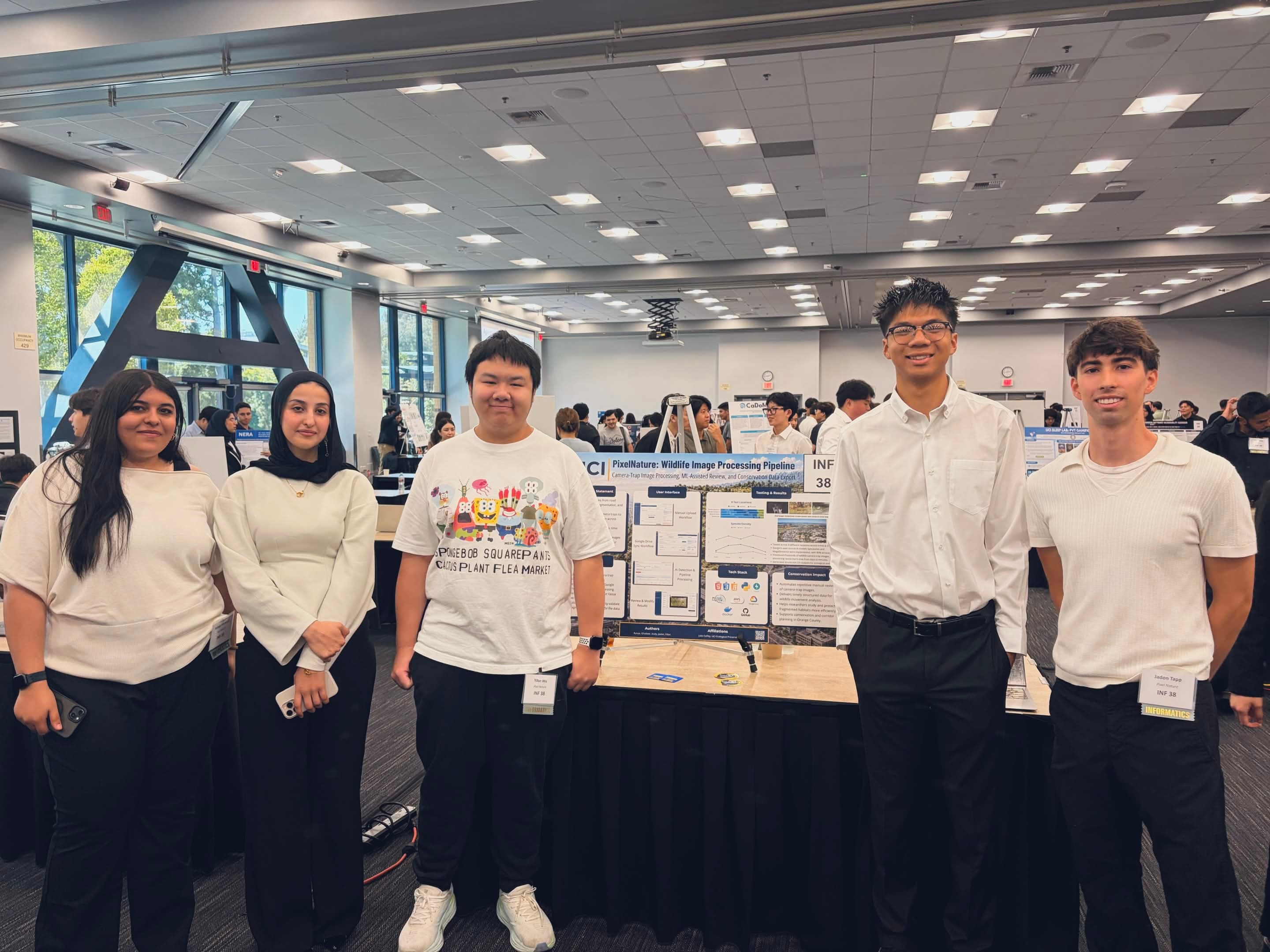 The PetrPark team at the UCI AWS Cloud Hacks showcase